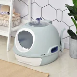 Caixa de Areia Fechada para Gatos