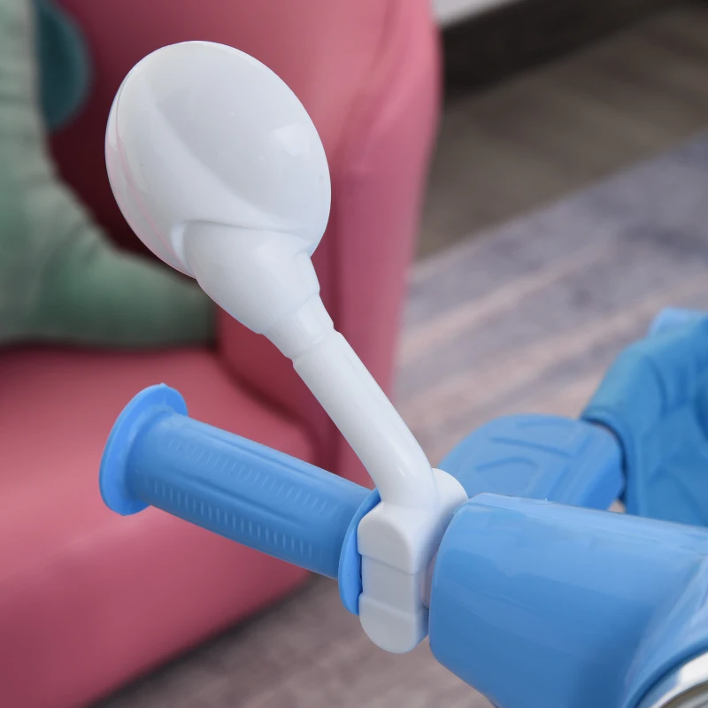 Triciclo para crianças acima de 3 anos, dobrável. azul