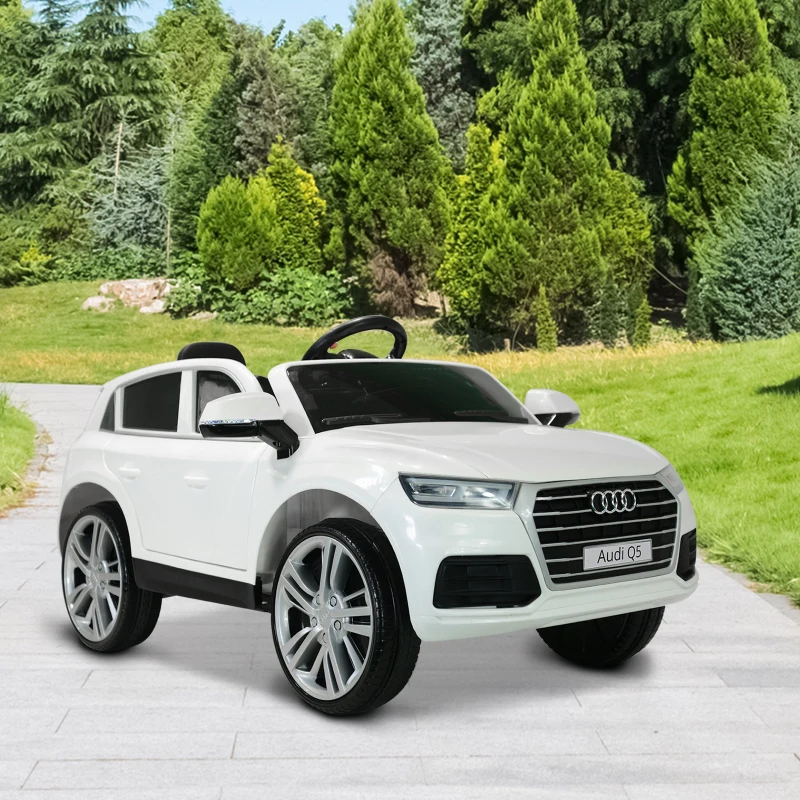 Carro elétrico para crianças Audi Q5, branco