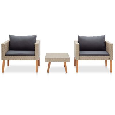 Conjunto de sofás de jardim, vime