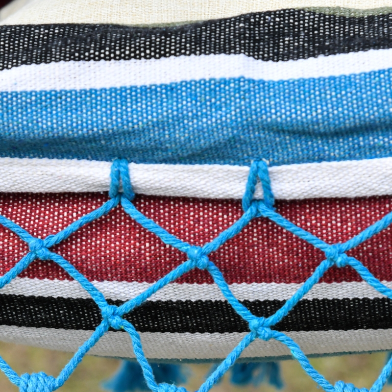 Cama de Rede Portátil em Algodão