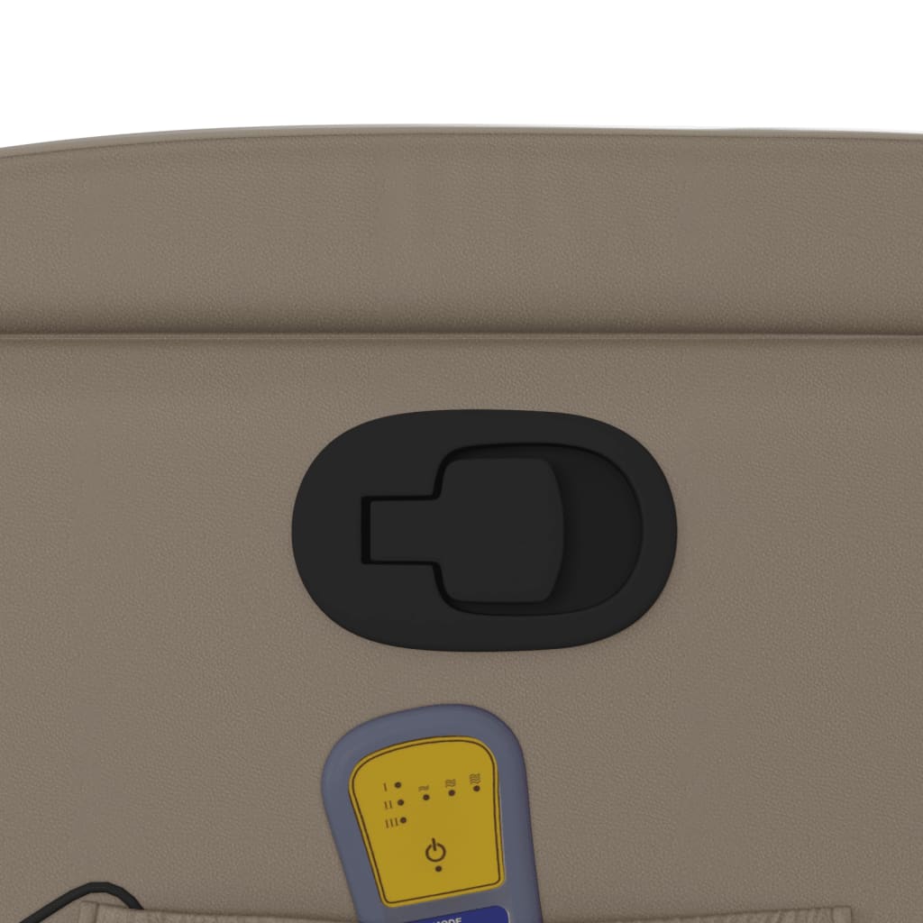 Sofá de massagem reclinável elevatório, pele