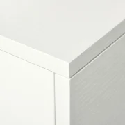 2 Mesas, Secretárias para Escritório, Branco com Rodas.