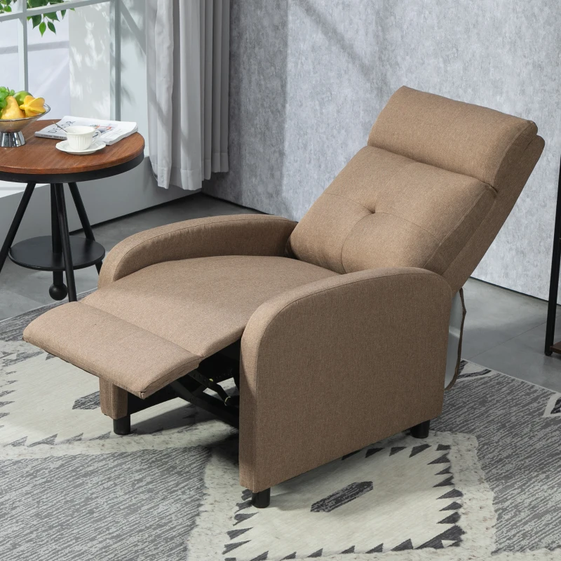 Sofá de 1 lugar Relax Reclinável até 155°